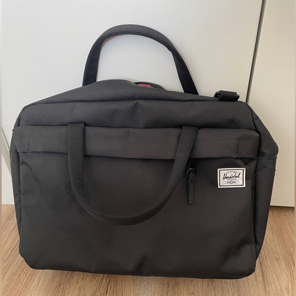 Herschel Black Laptop Bag - limited edition